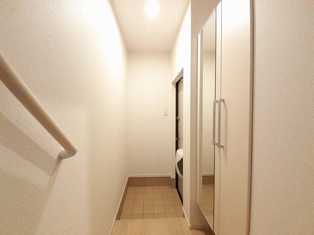 玄関　ゆったりとした玄関です