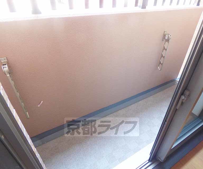 バルコニー　日当たり良好。