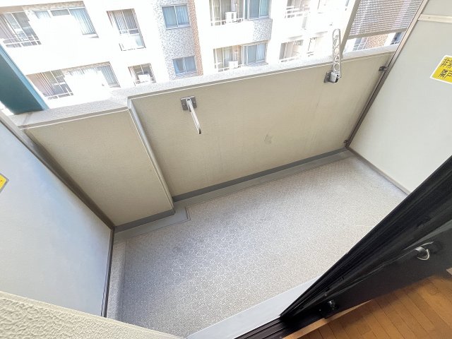 バルコニー　広々としたバルコニーです
