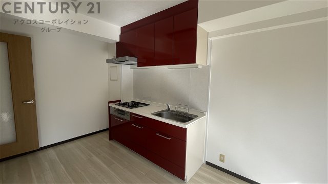 キッチン　使いやすいシステムキッチン付きです