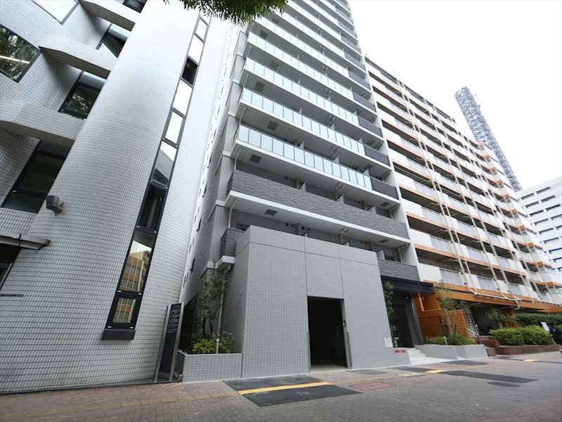 建物外観　外観　オートロック　防犯カメラ　宅配ＢＯＸ