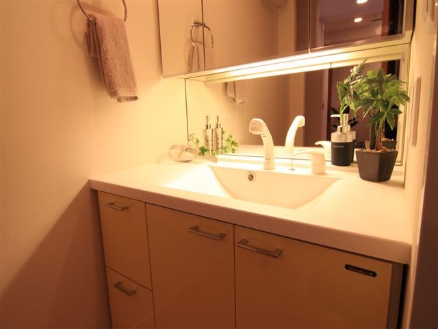 洗面設備　モデルルーム