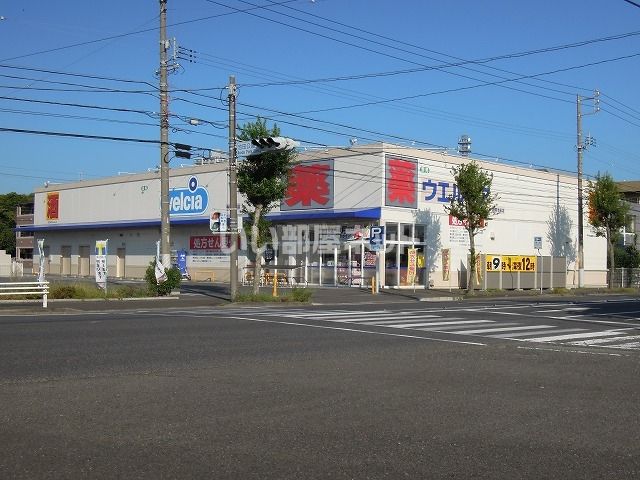 ドラックストア　ウエルシア静岡池田店（ドラッグストア）まで200m