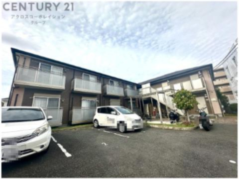 建物外観　モニター付きインターホンで安心♪