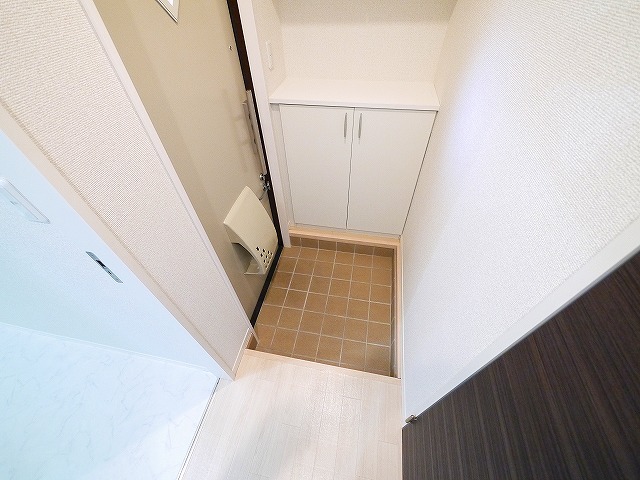 玄関　ゆったりとした玄関です