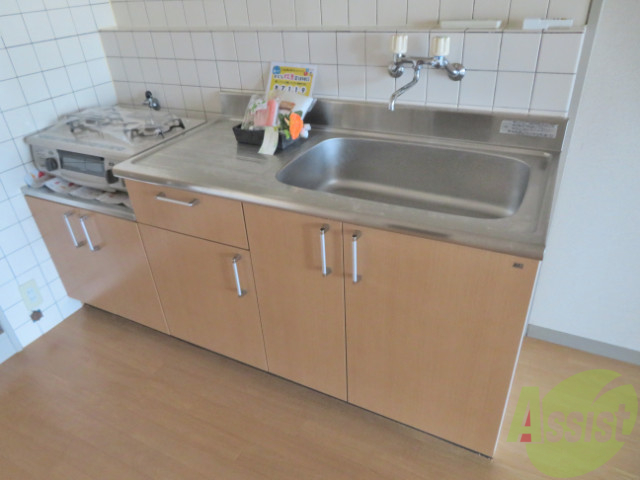 キッチン　キッチンは料理をする場所もしっかりあっていいですね～