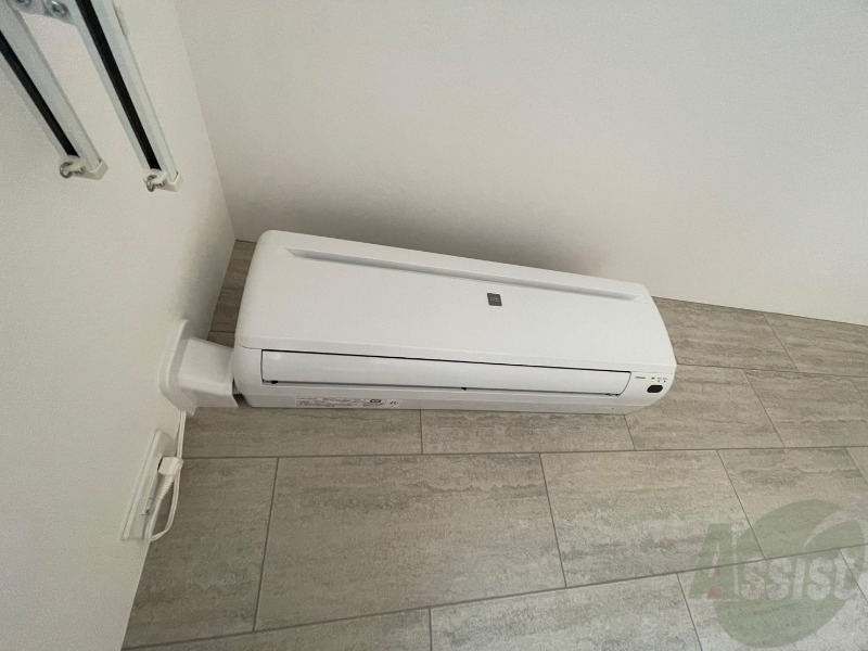 その他設備　エアコンが設置してありますので、寒暖対策もばっちり。