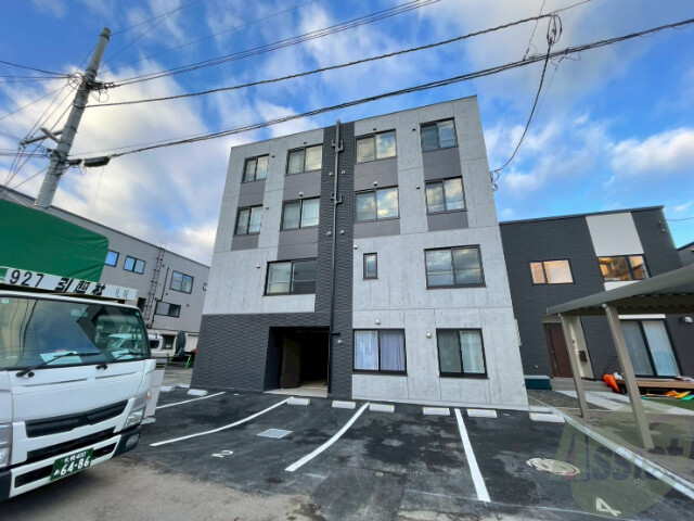 建物外観　札幌市白石区菊水４条「ウェルノント」