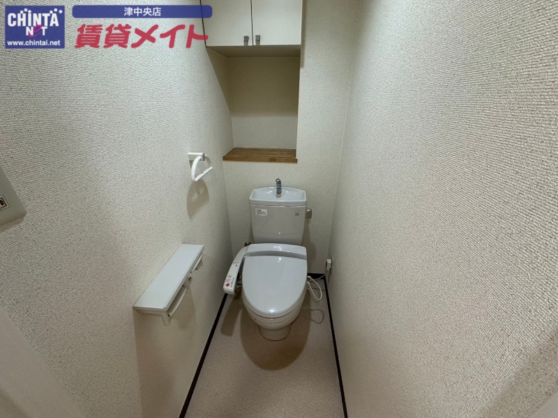 トイレ　同物件別部屋写真です