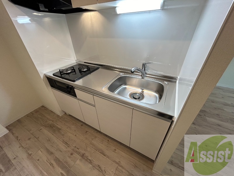 キッチン　システムキッチンなので、すぐお料理に使えます！