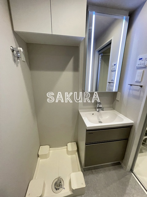 洗面設備　身支度に欠かせない独立洗面台♪