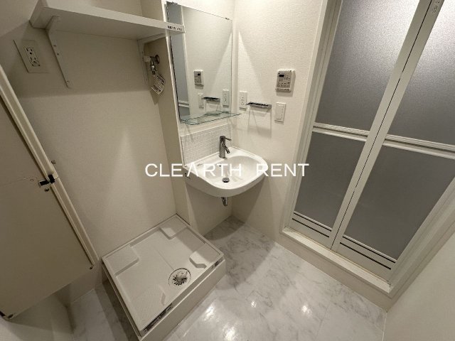 洗面設備　ネット無料・室内設備充実の快適空間