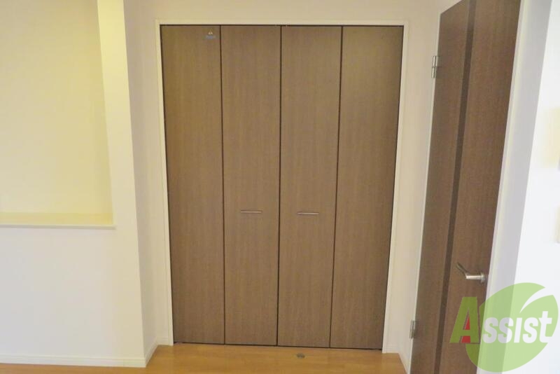 収納　ＬＤＫにあるクローゼットです。中が気になります。