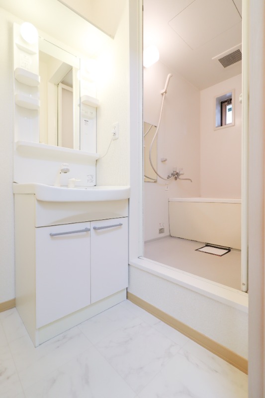 洗面設備　図面と現状に相違がある場合には現状を優先