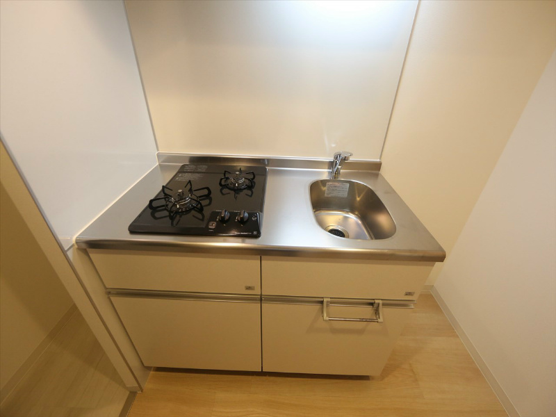 キッチン　システムキッチン　2口ガスコンロ