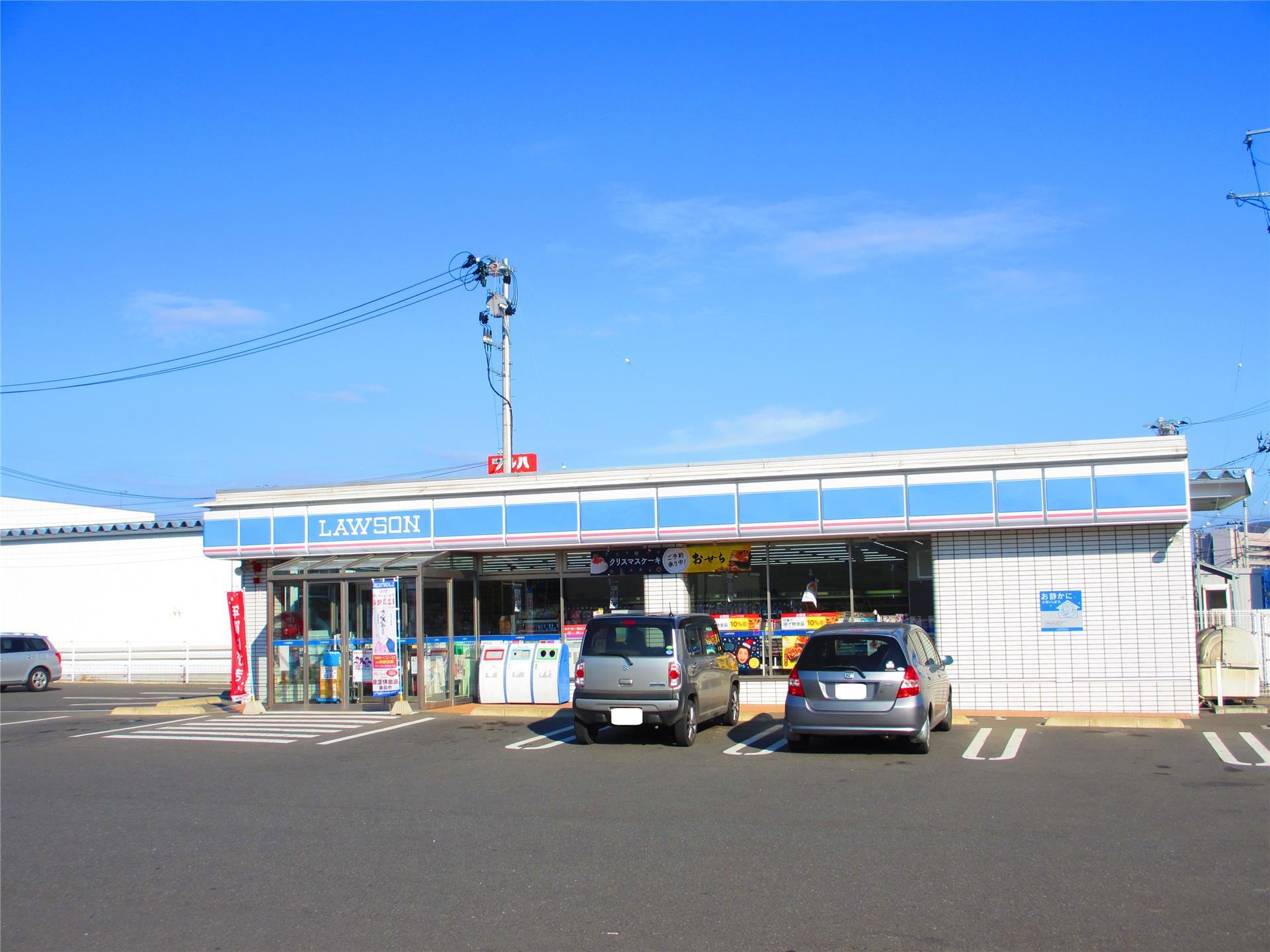 コンビニ　ローソン八戸石手洗店（コンビニ）まで678m