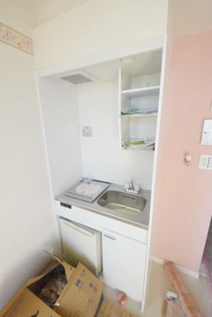 キッチン　新築施工時のお写真です。