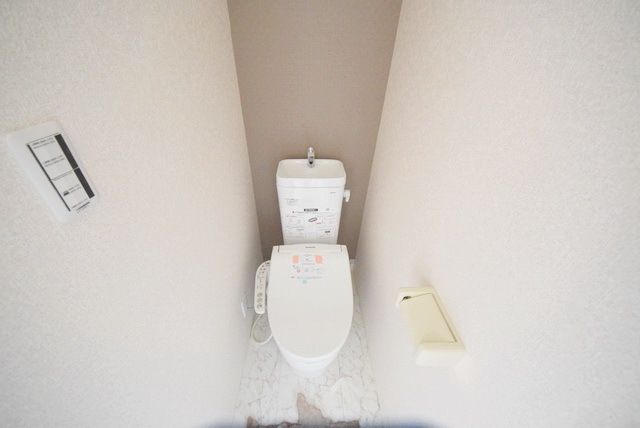 トイレ　新築施工時のお写真です。