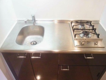 キッチン　2口コンロ