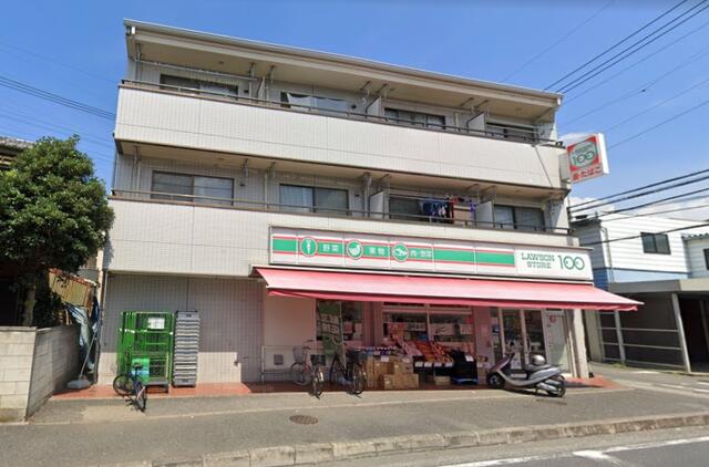 コンビニ　ローソンストア100 LS新座北野店（コンビニ）まで160m