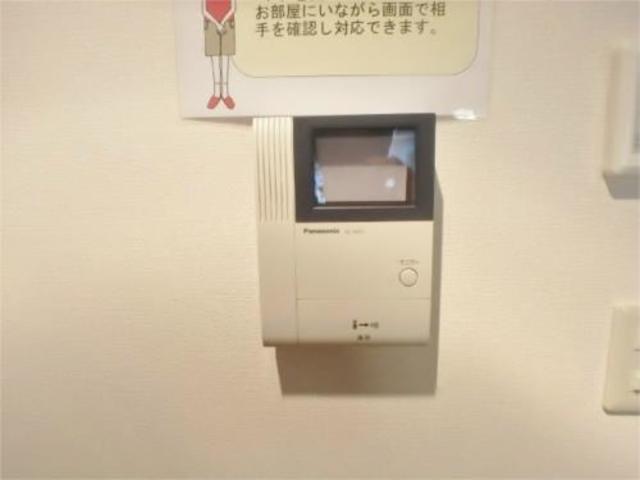 セキュリティ　モニター付きインターフォン