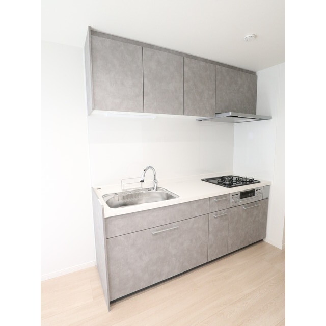 キッチン　２口・ガスコンロ付システムキッチン！