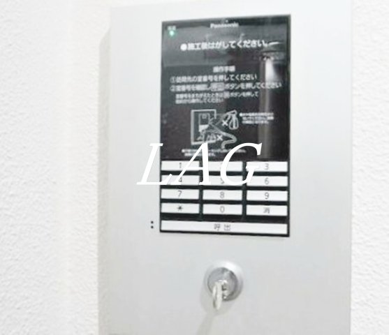 セキュリティ　オートロックです。