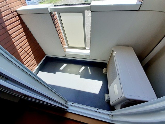 バルコニー　バルコニーがあります