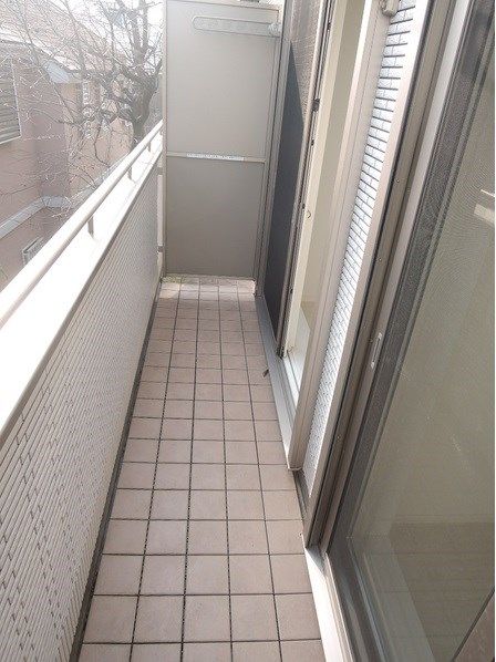 バルコニー　別タイプのお部屋です