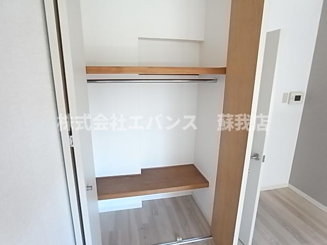 収納　ちょっとした収納スペースも充実しています