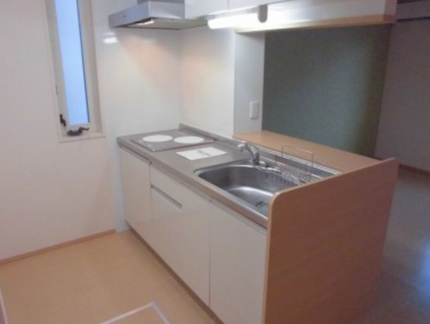 キッチン　ネット無料。きれいなキッチンです