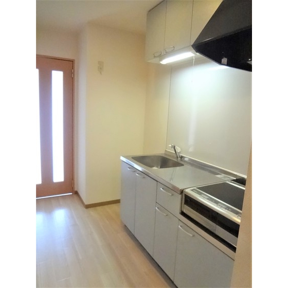 キッチン　ＩＨ２口コンロ備え付け