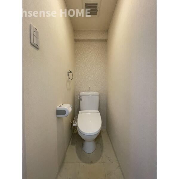 トイレ　ゆったりとした空間のトイレです