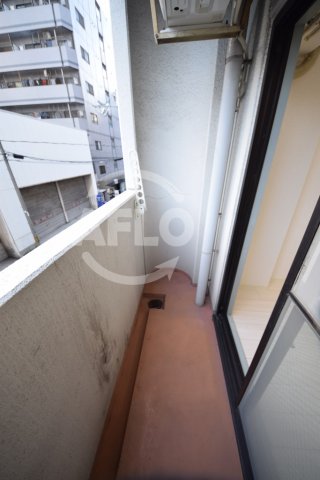 バルコニー　メロディーハイム夕陽丘　バルコニー