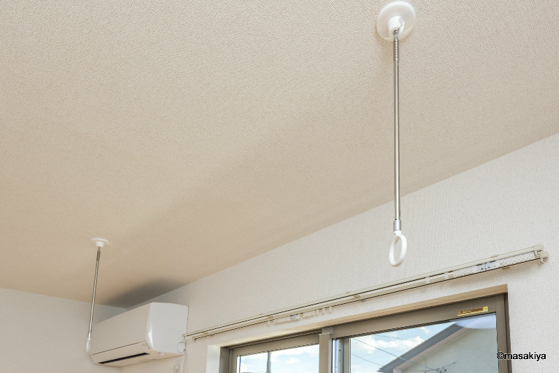 その他設備　室内物干し