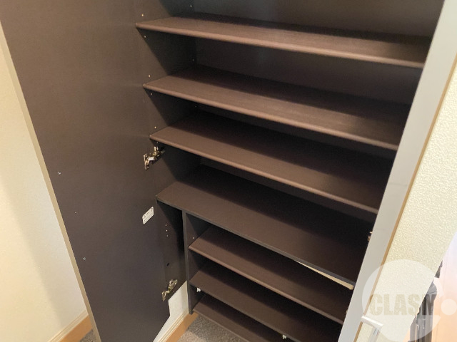 玄関　トールタイプのシューズボックスあり♪