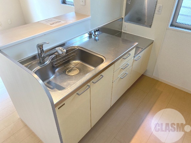 キッチン　ガスコンロ設置可♪