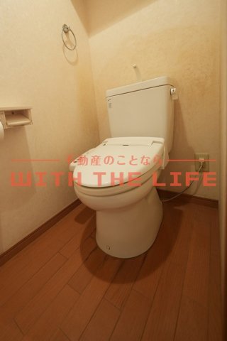 トイレ　ゆったりとした空間のトイレです