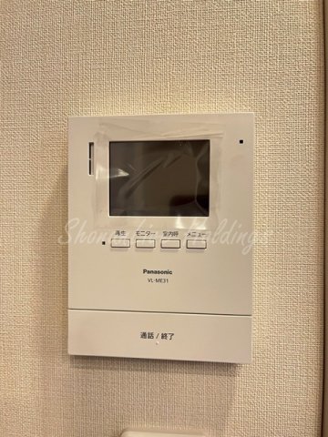 セキュリティ　モニタ付きインターホンで安心♪