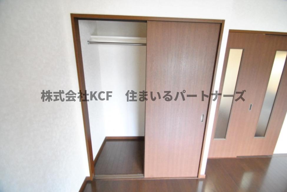 収納　収納のためのスペースです