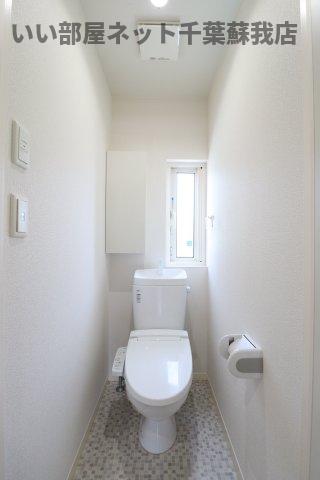 トイレ　ゆったりとした空間のトイレです