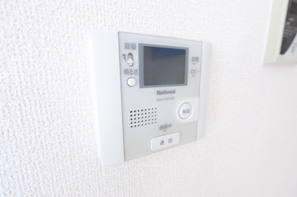 セキュリティ　TVモニター付きで来客対応も安心♪