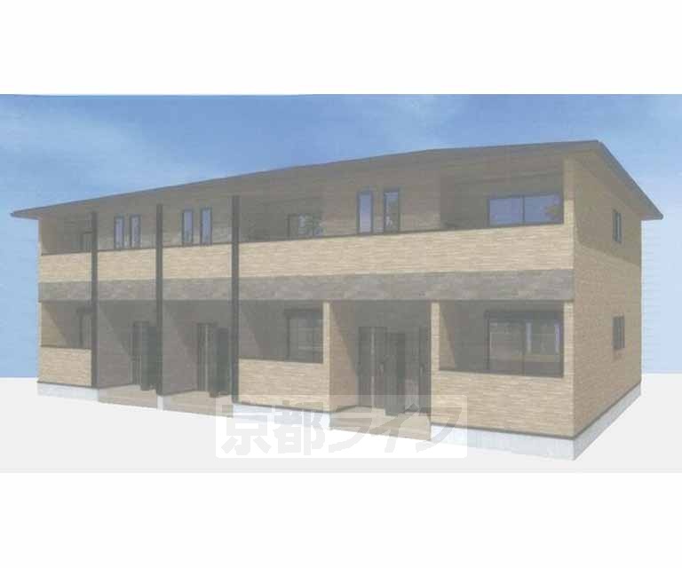 建物外観　予想図、・完成予想図です。
