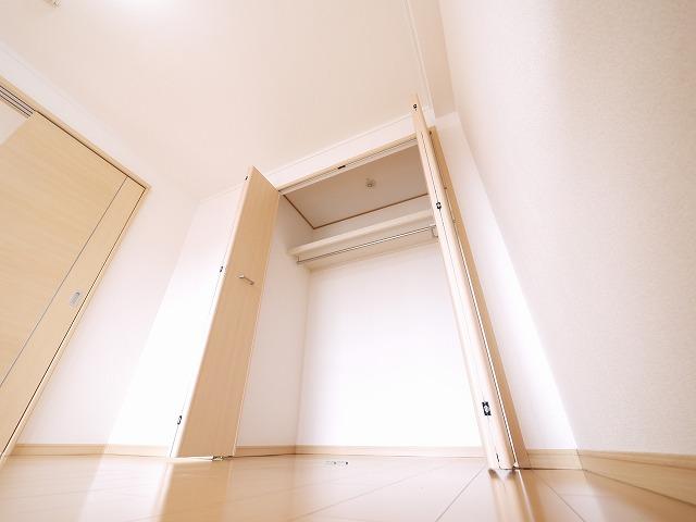 収納　大きなスペースがあり、収納には困りません
