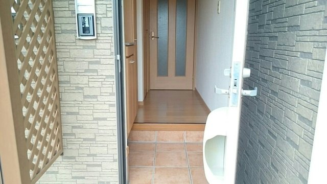 玄関　ゆったりとした玄関です