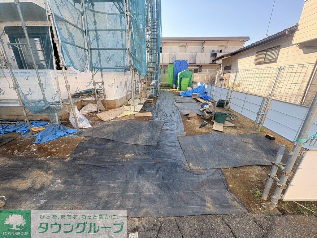ロビー　建築中
