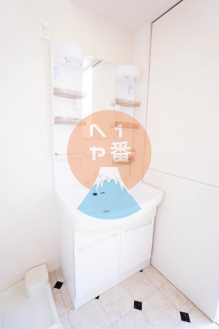 洗面設備　嬉しい独立洗面台