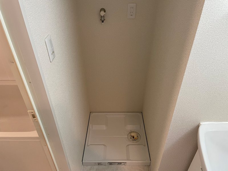 その他設備　洗濯機置き場