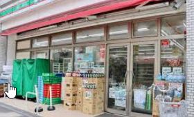 コンビニ　ローソンストア100築地7丁目店（コンビニ）まで288m