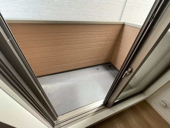 バルコニー　※別部屋の写真です
